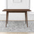 Mary Modern Style Solid Wood Rectangular Dining Kitchen Table