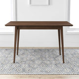 Mary Modern Style Solid Wood Rectangular Dining Kitchen Table