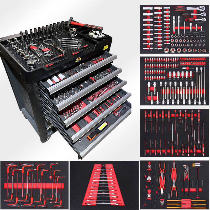 252 Tools Kit VII Pumping Removable Machine Repair Tool Cabinet