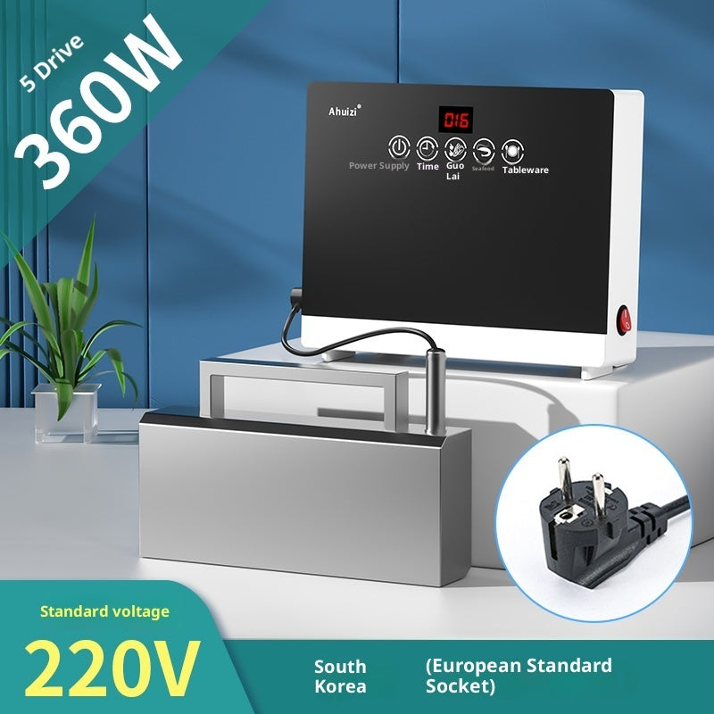 Automatic Dishwasher For Home Use Compact Countertop Model With Ultrasonic Technology