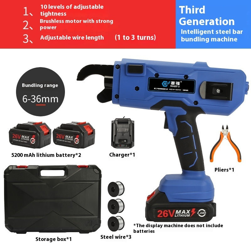 Steel Bar Tying Machine Fully Automatic Electric