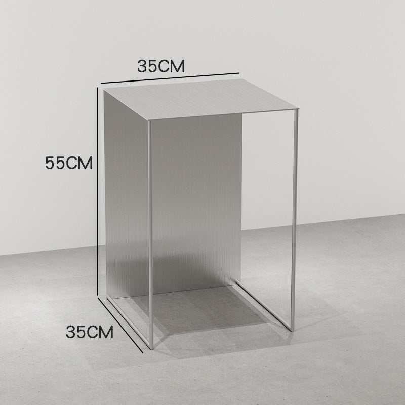Display Cabinet Stainless Steel Shop Display Stand Exhibition Product Display Storage Stand
