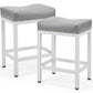 Saddle Bar Stool Kitchen Stools, Sturdy Steel Frame