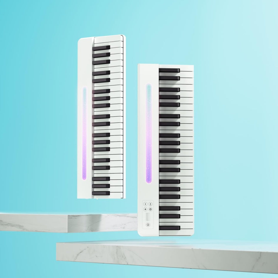 Kasiman Magnetic 88-Key Piano, Portable Professional Electric Piano For Beginners, Home Use, Foldable Keyboard