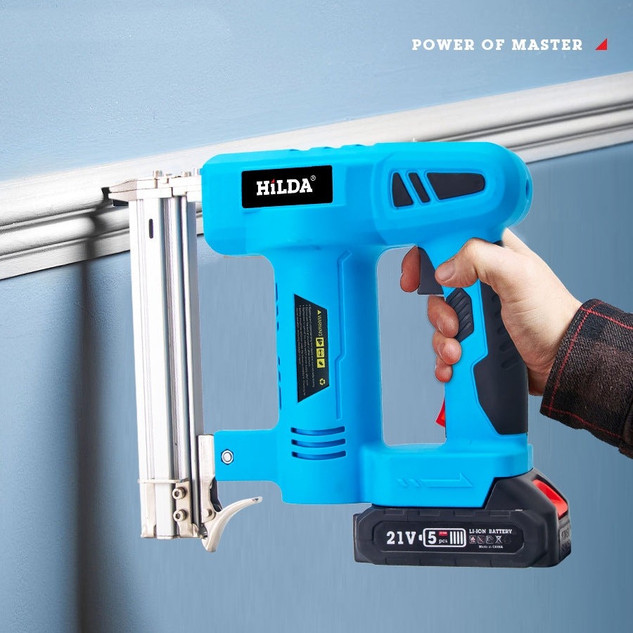 Wireless Lithium Battery Household Pneumatic Nail Gun No Nail Straight Nail Gun