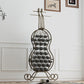 Cello Shape Wine Bakers Rack, Freestanding Wine Rack With Storage Bottle, Wine Storage Home Bar For Liquor And Wine, Organizer For Kitchen, Dining Room