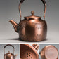 Copper Boiling Water Manual Mechanism Antique Tea Brewing Pot