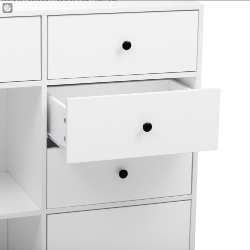 Elegant Design Buffet Cabinet Storage Cabinet With Drawers, Suitable For Dining Room, Living Room, Kitchen Cabinet