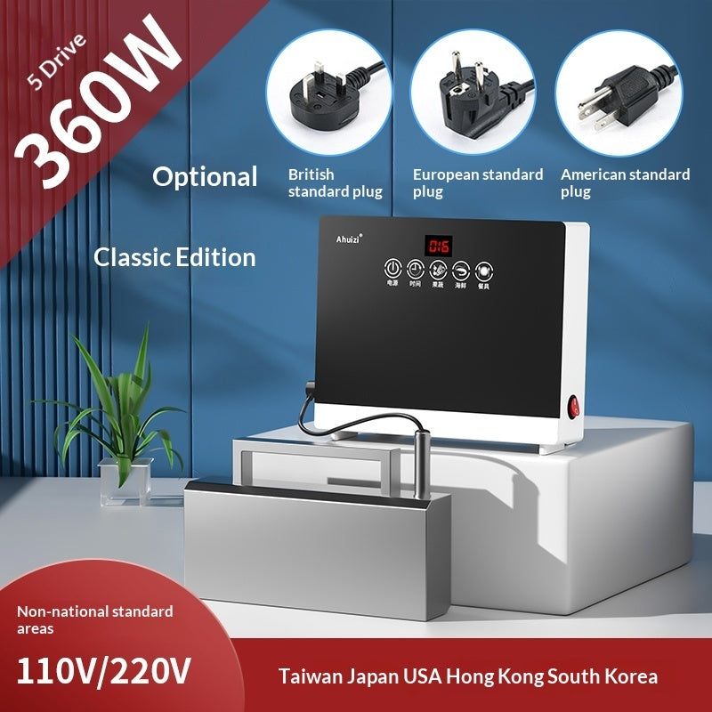 Automatic Dishwasher For Home Use Compact Countertop Model With Ultrasonic Technology