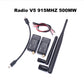 Radio Telemetry V5 Data Transmission Module 433915MHZ 500MW Radio UAV