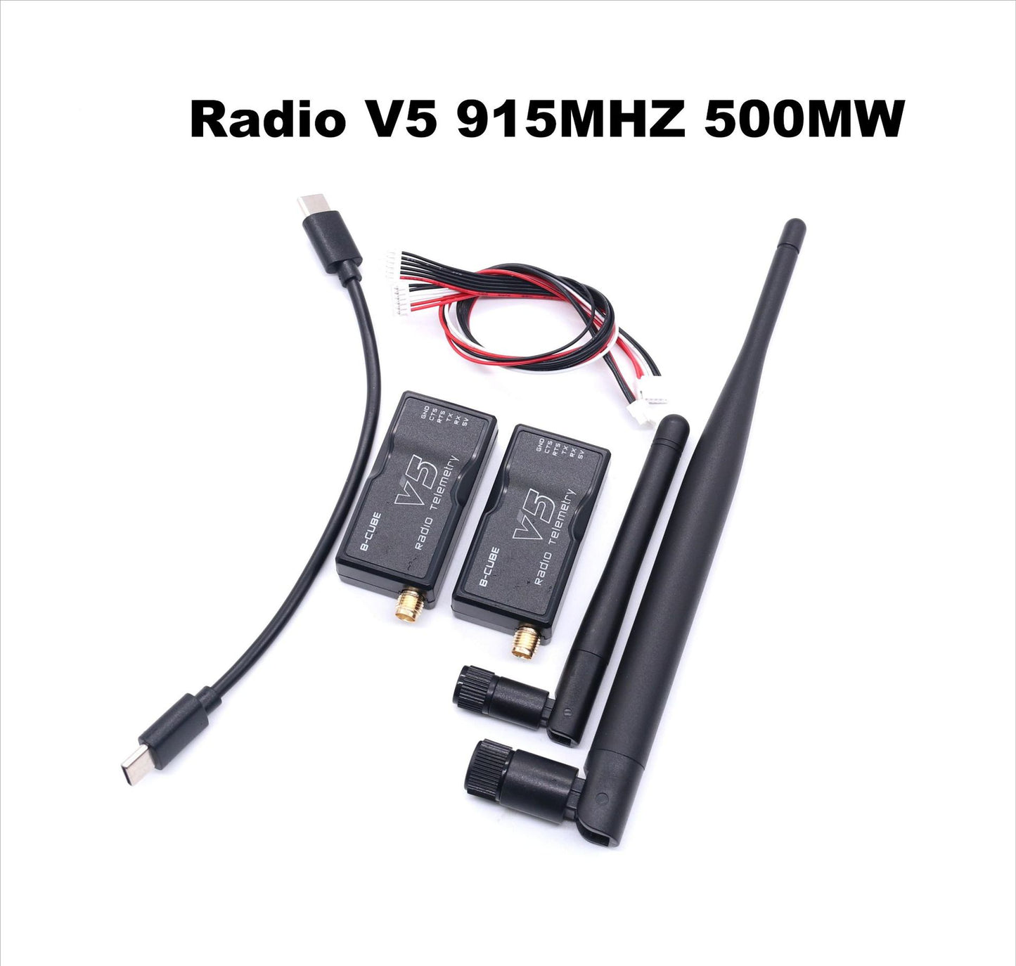 Radio Telemetry V5 Data Transmission Module 433915MHZ 500MW Radio UAV