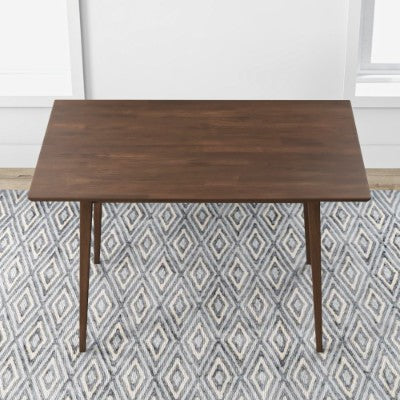 Mary Modern Style Solid Wood Rectangular Dining Kitchen Table